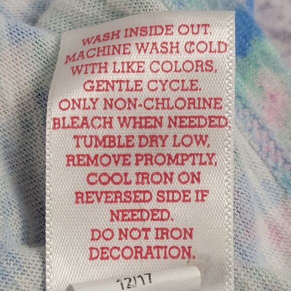 Cutest Tee Tie-Dye Tee Girls Size 10 - Picture 3 of 5